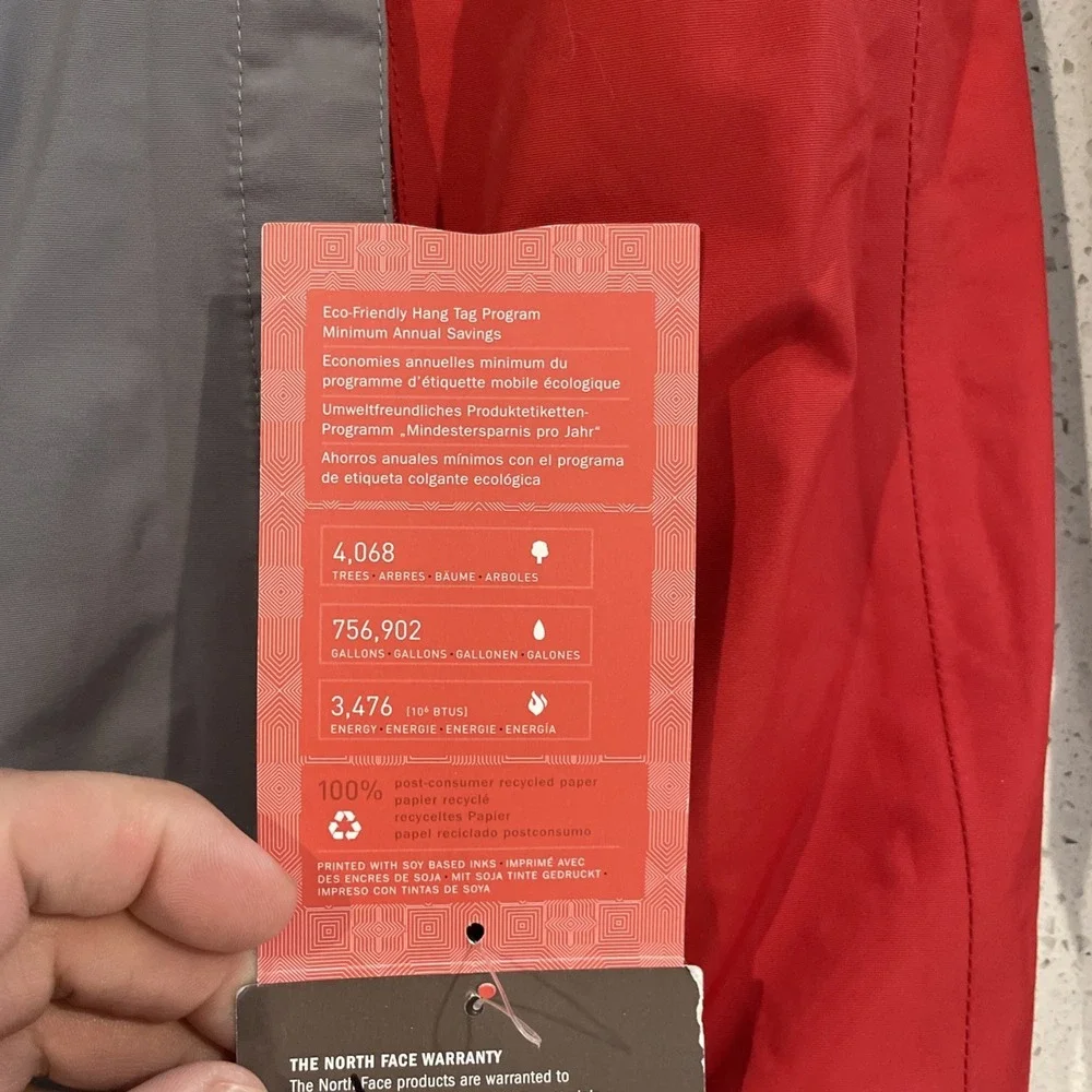 The North Face Jacket Men's Large Loon Ridge Fleece Full Zip Hiking Outdoor‎ NWT
